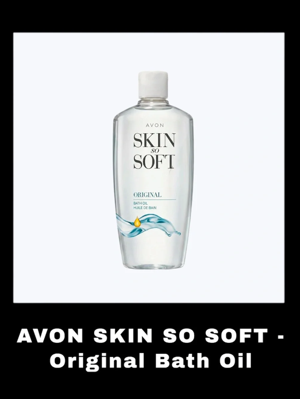 AVON SKIN SO SOFT - Original 16.9 Fluid Ounces Bath Oil